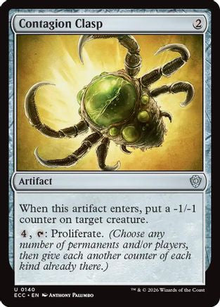 Contagion Clasp (ECC-140) - Commander: Lorwyn Eclipsed