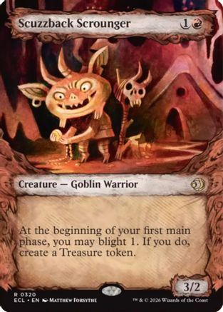 Scuzzback Scrounger (Showcase) (ECL-320) - Lorwyn Eclipsed