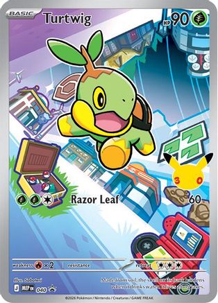 Turtwig 040  - Holofoil ME Mega Evolution Promo - Promo