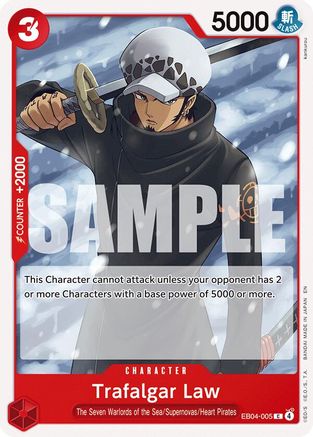 Trafalgar Law (EB04-005) - Adventure on Kami's Island
