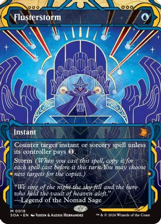 Flusterstorm (SOA-018) - Secrets of Strixhaven: Mystical Archive Foil