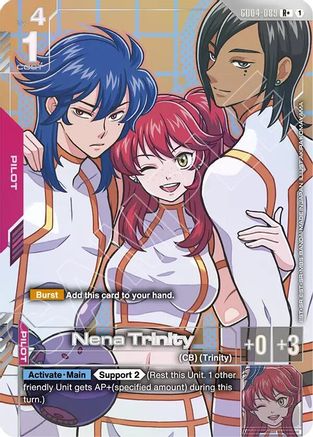 Nena Trinity (R+) (GD04-089) - Phantom Aria Holofoil