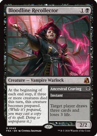 Bloodline Recollector (FRA-049) - Reality Fracture Foil