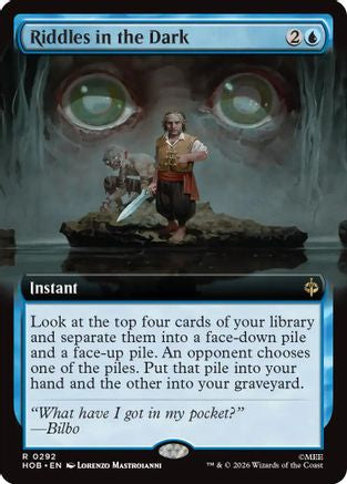 Riddles in the Dark (Extended Art) (HOB-292) - The Hobbit Foil