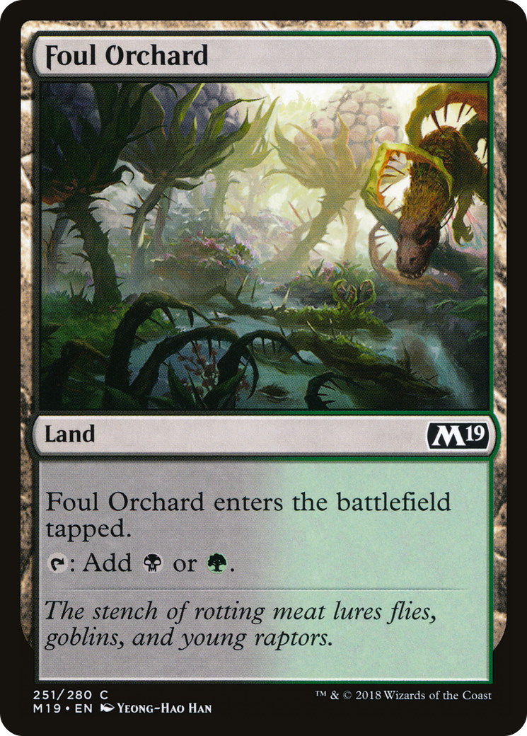 Foul Orchard (M19-251) - Core Set 2019
