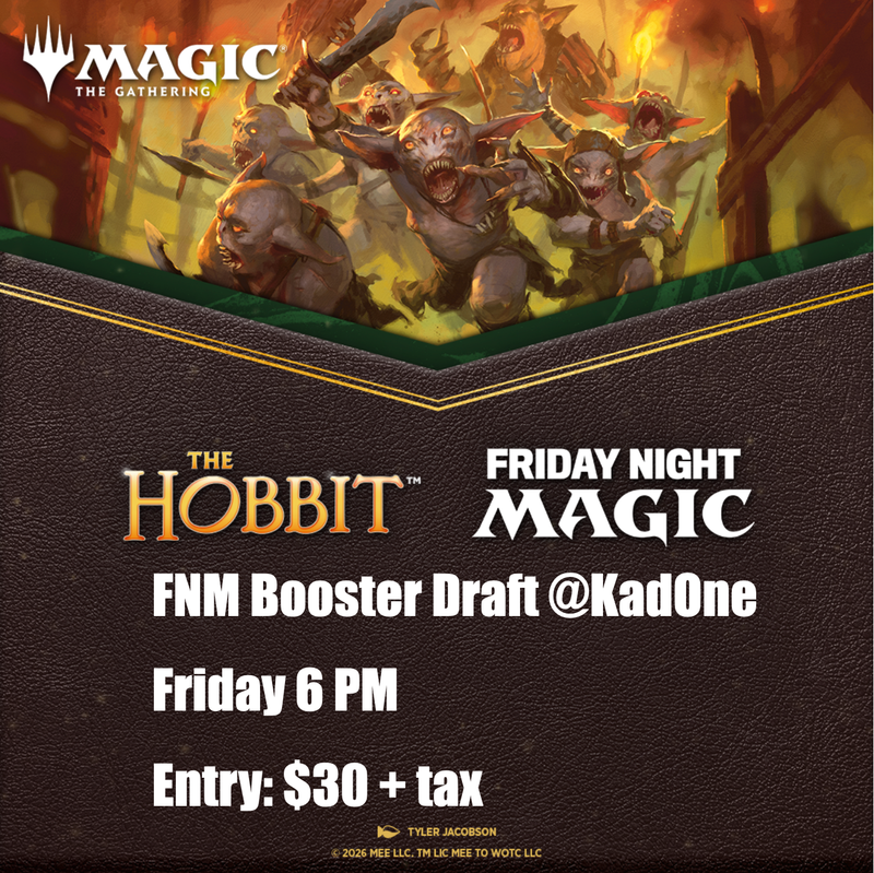 MTG - Friday Night Magic Booster Draft @6PM