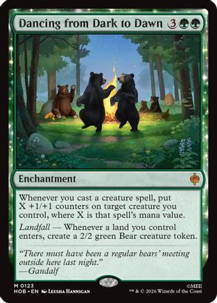 Dancing from Dark to Dawn (HOB-123) - The Hobbit Foil