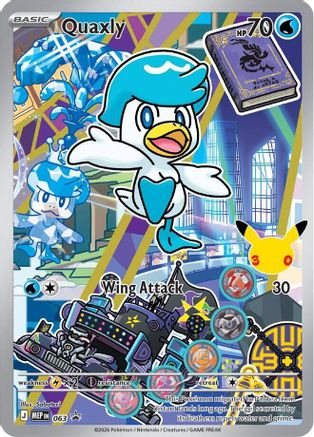 Quaxly 063  - Holofoil ME Mega Evolution Promo - Promo