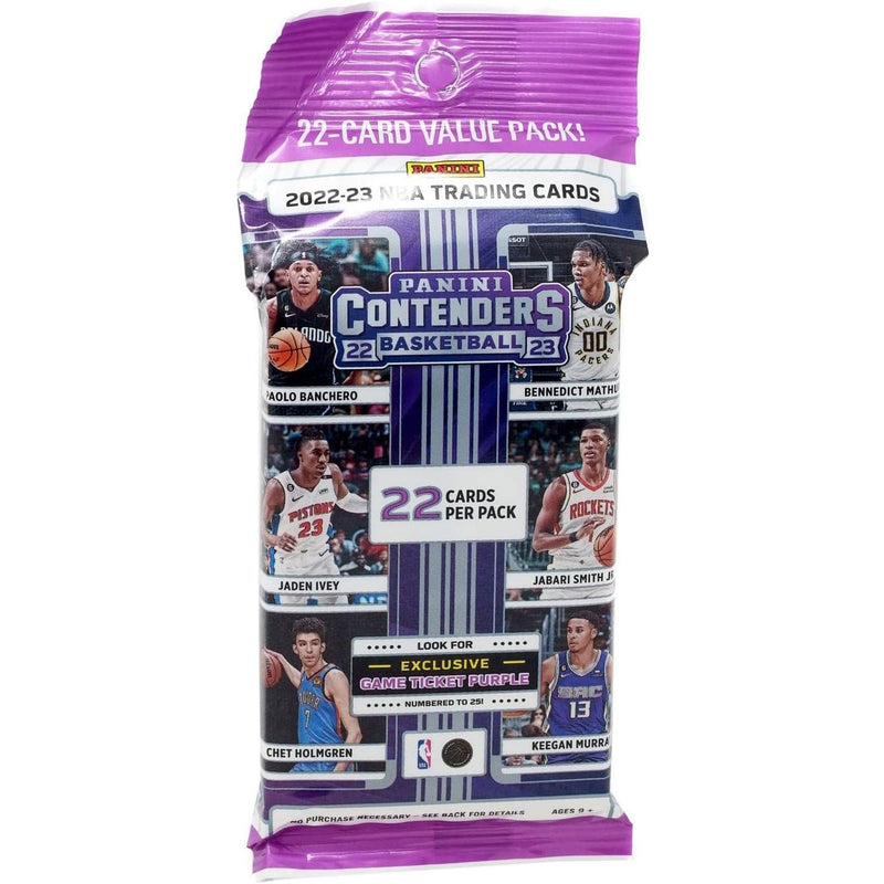 Panini Contenders NBA Basketball Value Pack 2022-23