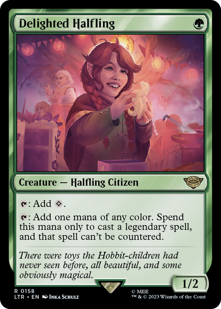 Delighted Halfling (LTR-158) - The Lord of the Rings: Tales of Middle-earth