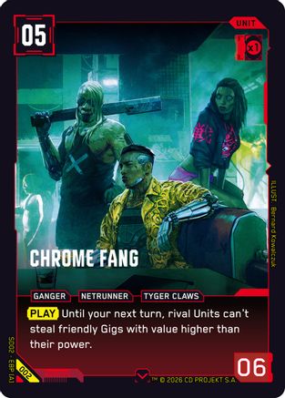 Chrome Fang (002) - Embracing Power  Retail Starter Deck