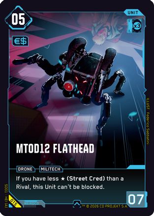 MT0D12 Flathead (015) - The Heist  Retail Starter Deck