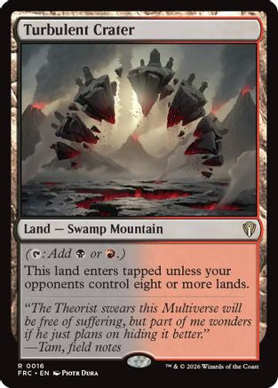 Turbulent Crater (FRC-016) - Commander: Reality Fracture