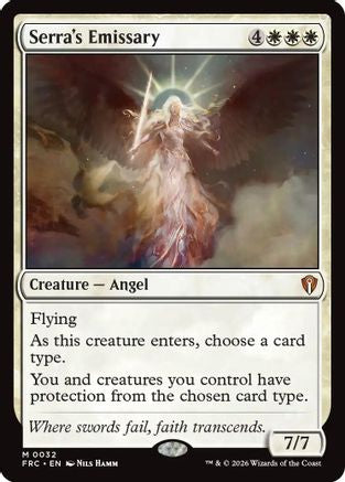 Serra's Emissary (FRC-032) - Commander: Reality Fracture