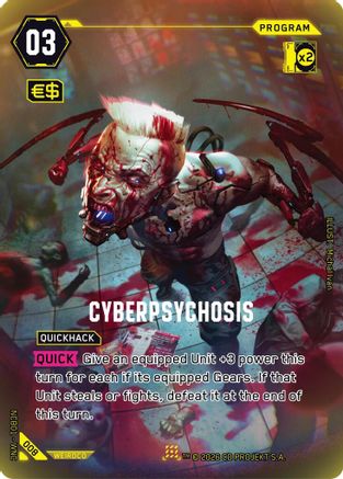 Cyberpsychosis (008) - Night City Brawl Season 1 Foil