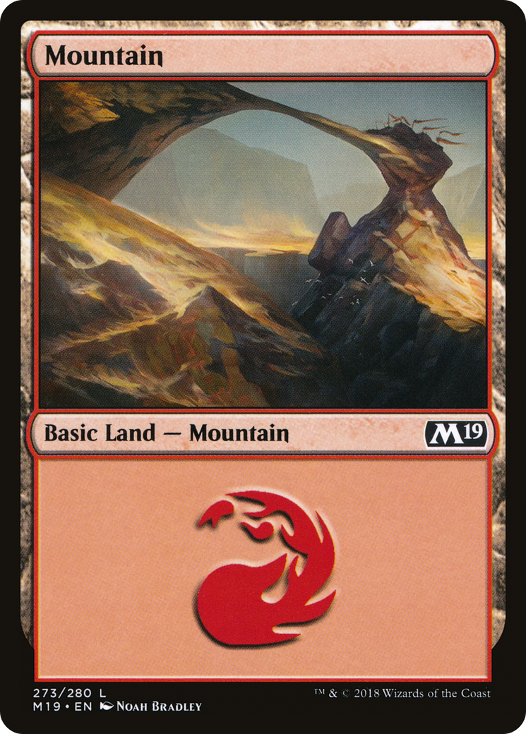 Mountain (273) (M19-273) - Core Set 2019