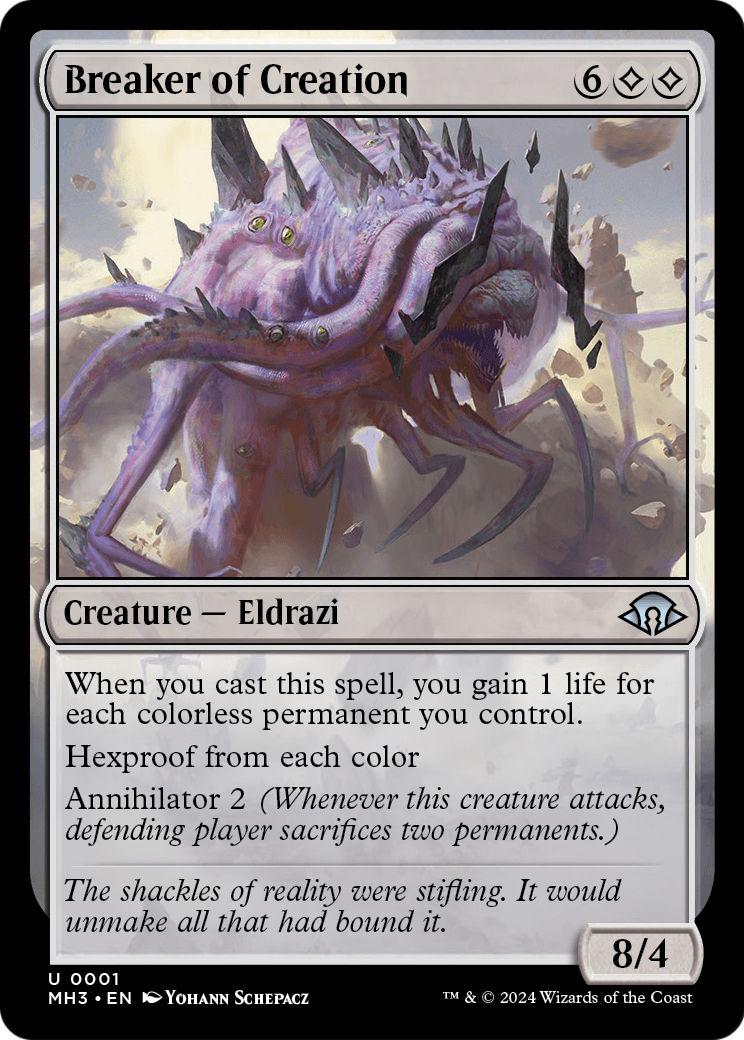 Breaker of Creation (MH3-001) - Modern Horizons 3