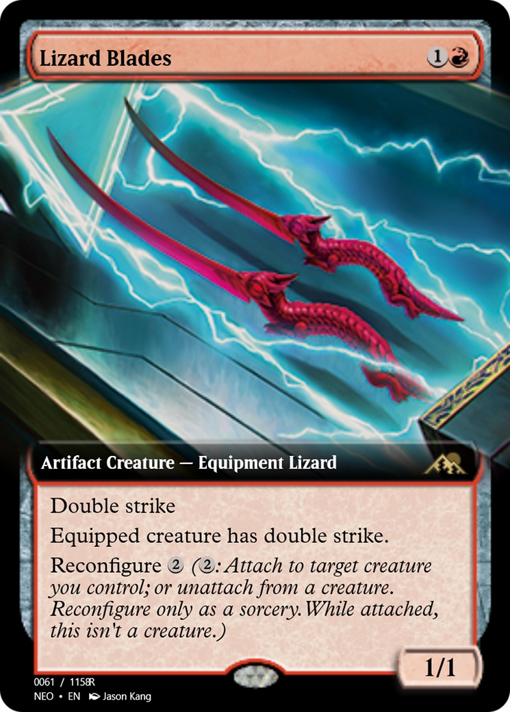 Lizard Blades (PRM-97985) - Magic Online Promos Foil