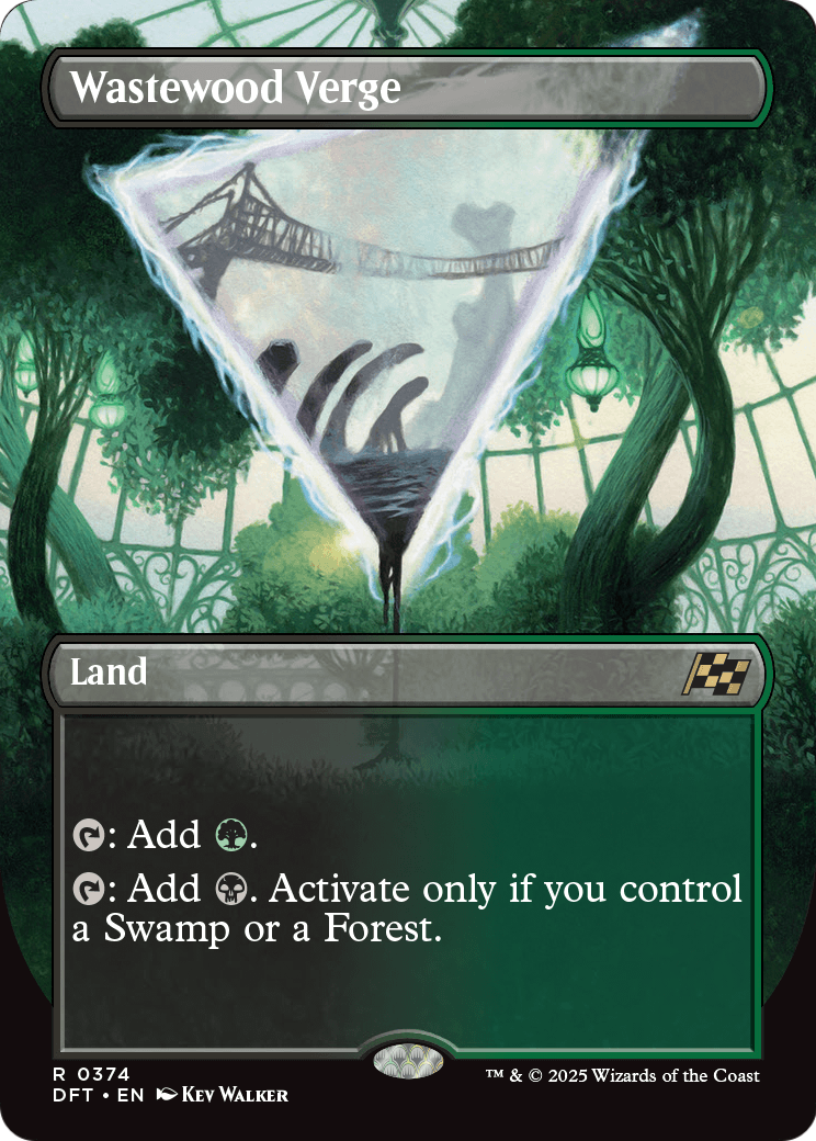 Wastewood Verge (Borderless) (DFT-374) - Aetherdrift (Borderless)