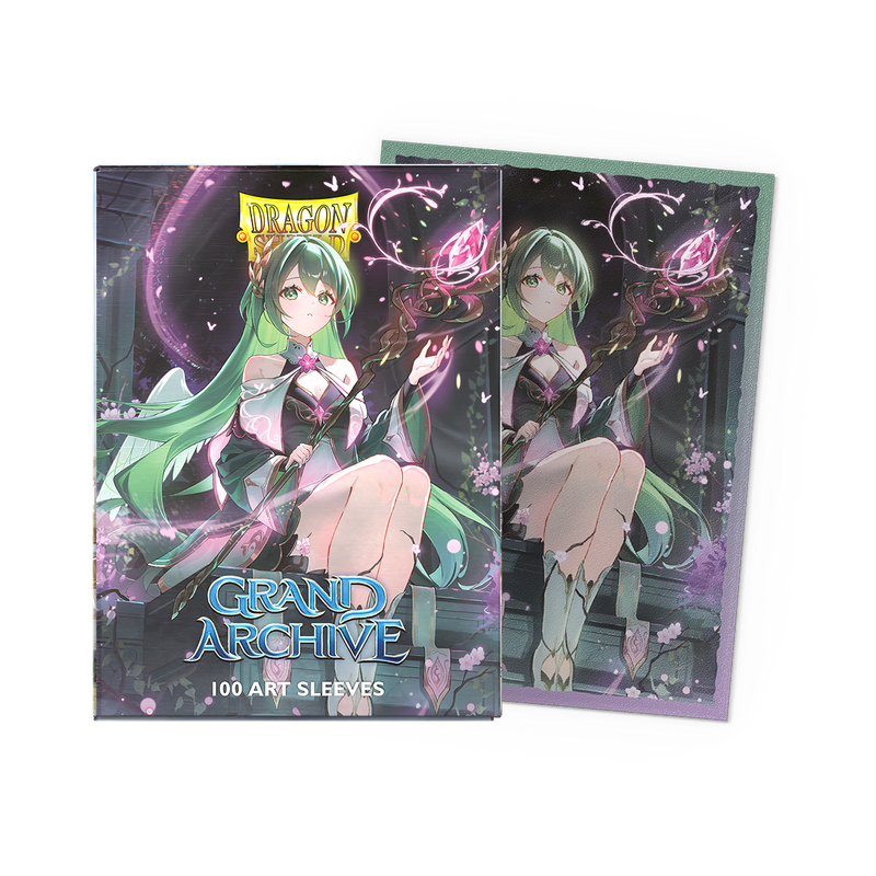 Dragon Shield Sleeves Grand Archive Ariel, Archangel of Natura 100CT (Pre-Order)