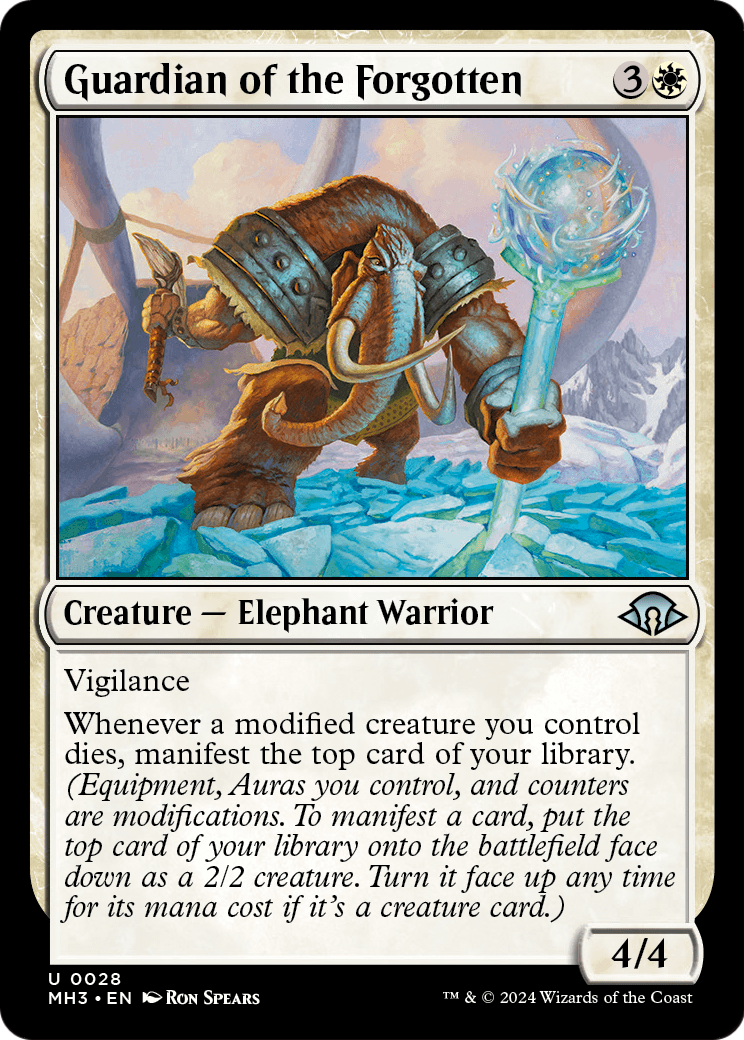 Guardian of the Forgotten (MH3-028) - Modern Horizons 3 Foil
