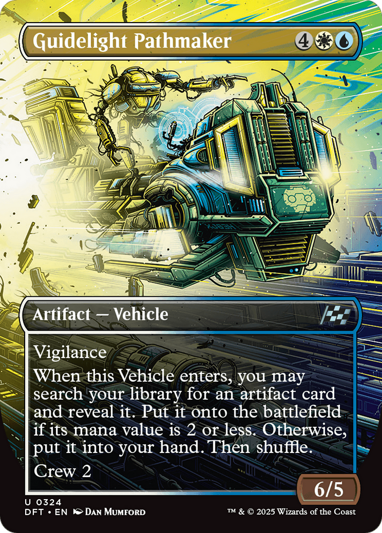 Guidelight Pathmaker (Borderless) (DFT-324) - Aetherdrift (Borderless) Foil