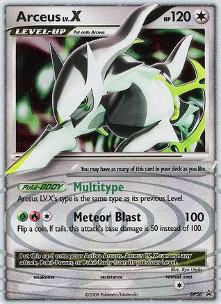 Arceus LV.X - DP56  - Holofoil Diamond and Pearl Promos - Promo