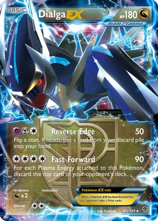 Dialga EX (Team Plasma) 065 - Holofoil Plasma Blast - Ultra Rare KadOone Dialga EX (Team Plasma) 065 - Holofoil Plasma Blast - Ultra Rare KadOone