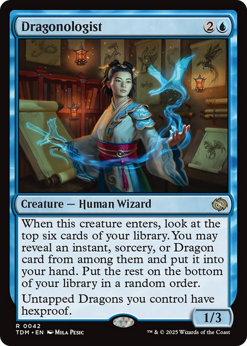 Dragonologist (TDM-042) - Tarkir: Dragonstorm