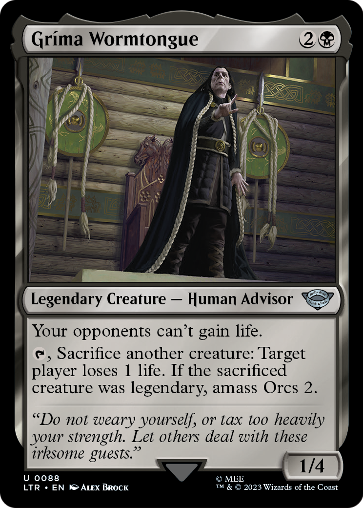 Grima Wormtongue (LTR-088) - The Lord of the Rings: Tales of Middle-earth