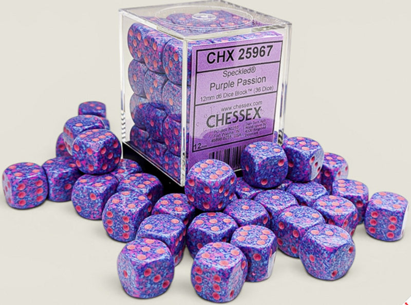 Speckled 36D6 Purple Passion 12mm (Pre-Order)