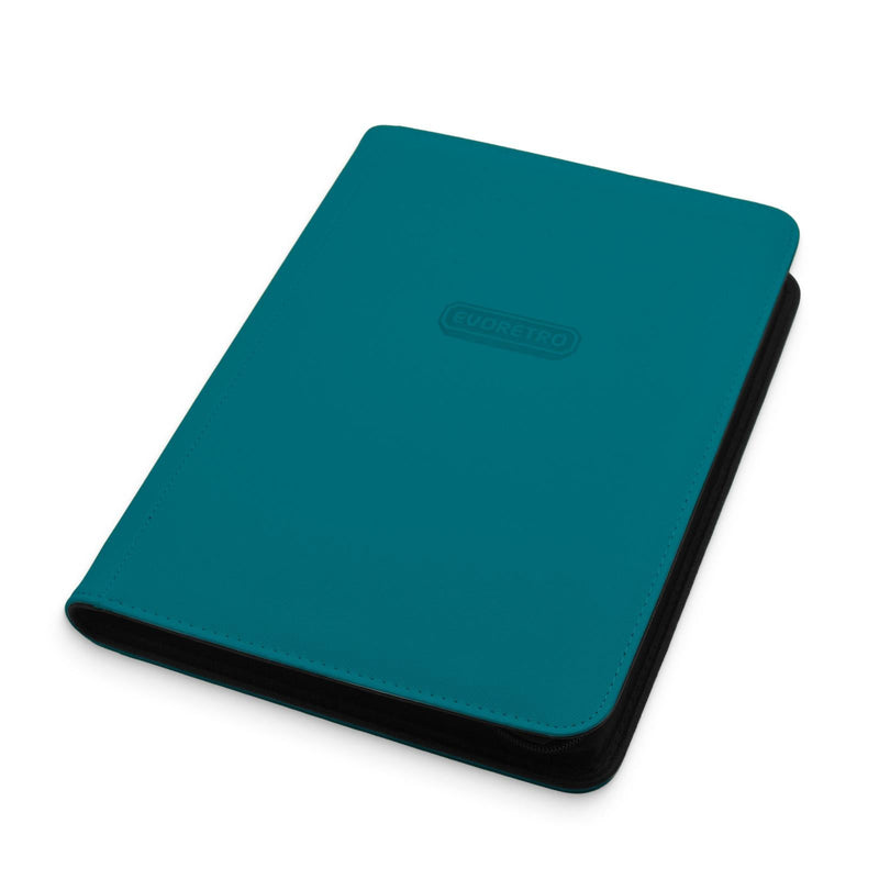 EVORETRO 9-Pocket Zip-Up Trading Card Binder for 360 cards Blue