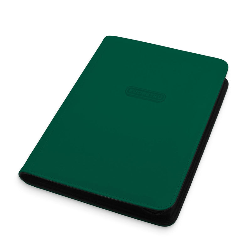 EVORETRO 9-Pocket Zip-Up Trading Card Binder for 360 cards Green