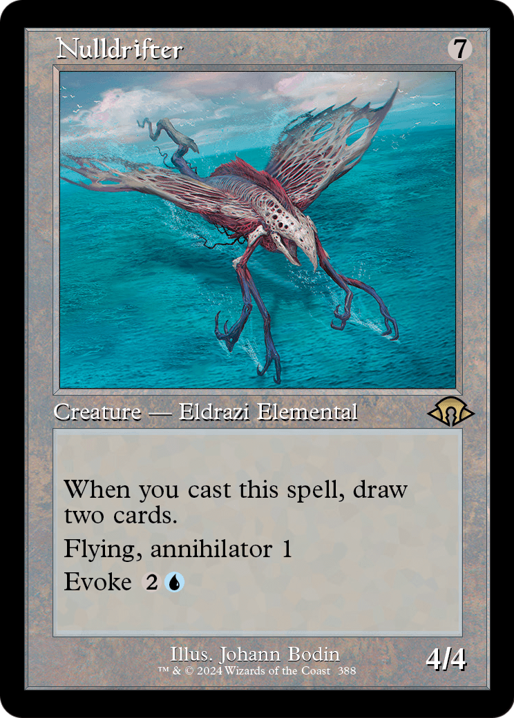 Nulldrifter (Retro Frame) (MH3-388) - Modern Horizons 3 Foil