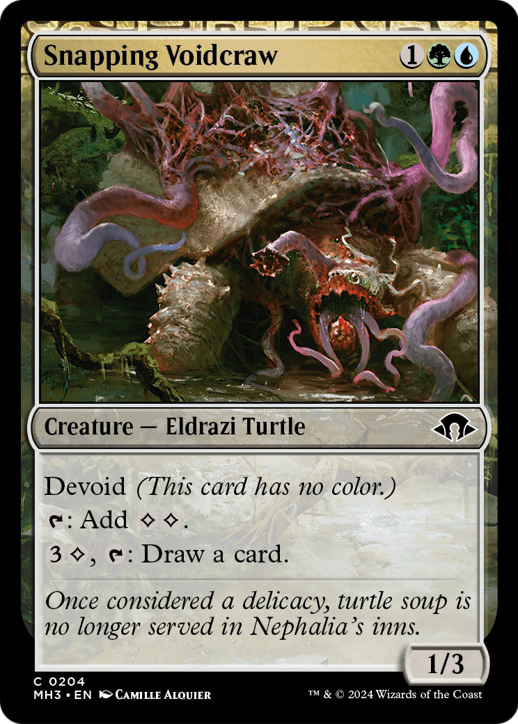 Snapping Voidcraw (MH3-204) - Modern Horizons 3: (devoid)