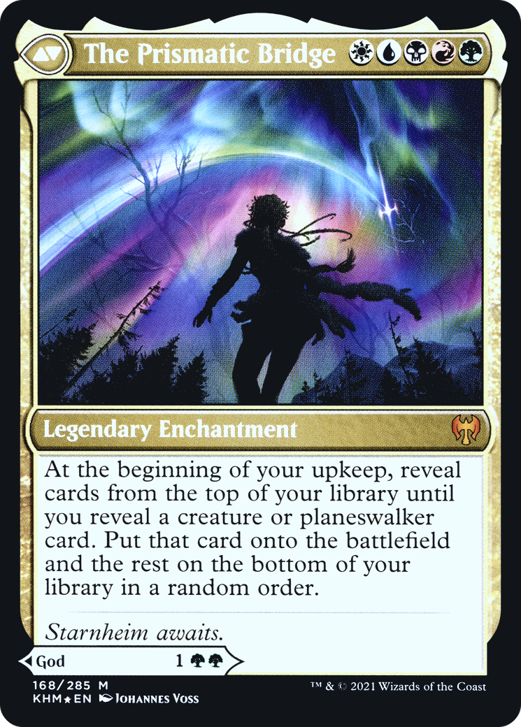 Esika, God of the Tree // The Prismatic Bridge (PRE-168S) - Kaldheim Promos Foil