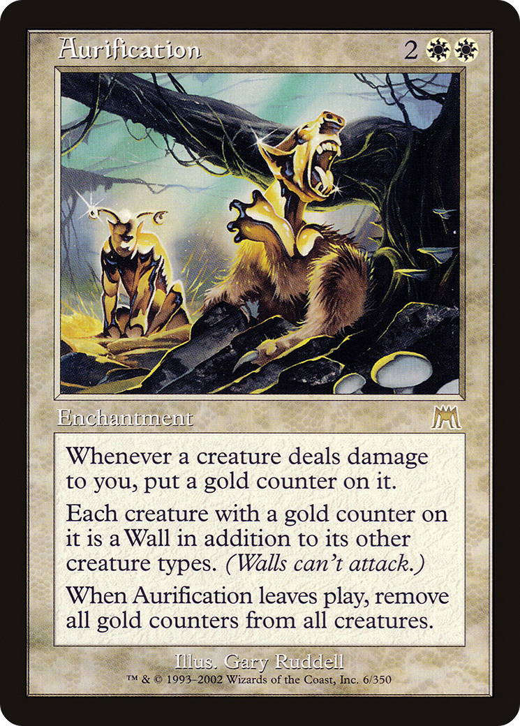 Aurification (ONS-006) - Onslaught Foil