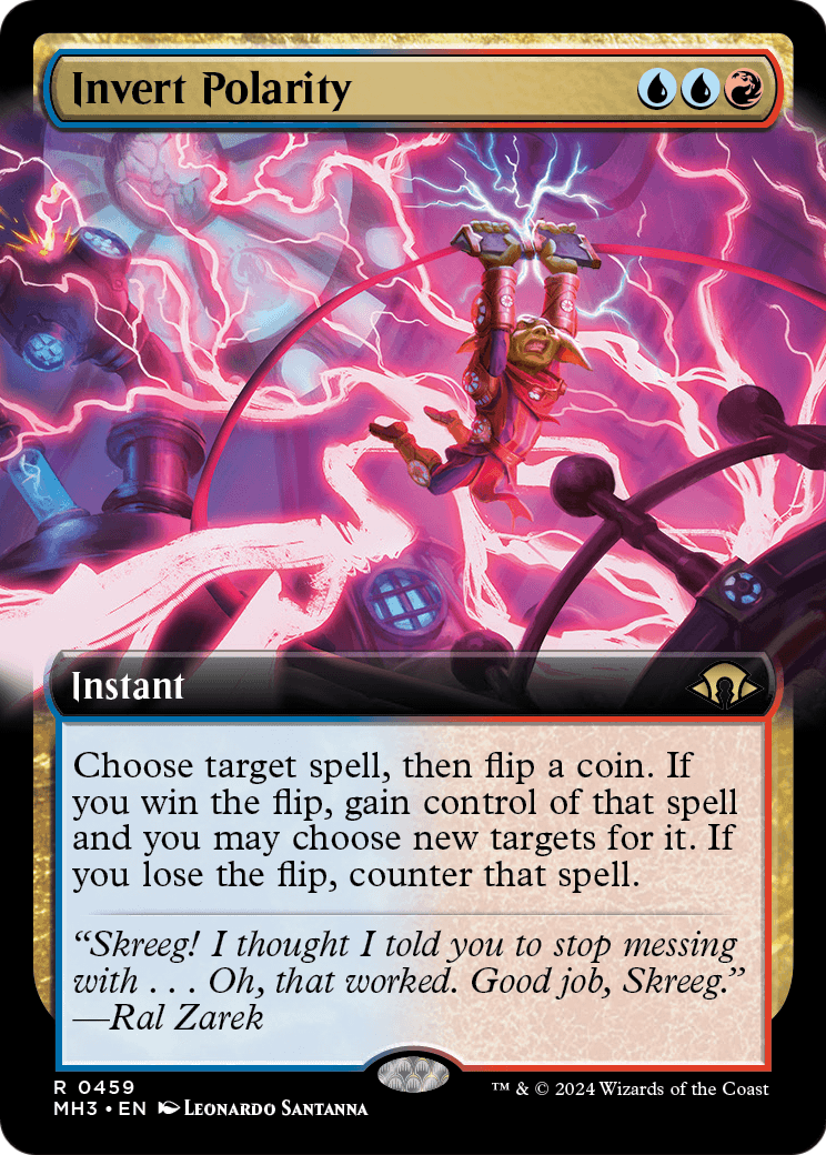 Invert Polarity (Extended Art) (MH3-459) - Modern Horizons 3: (Extended Art)