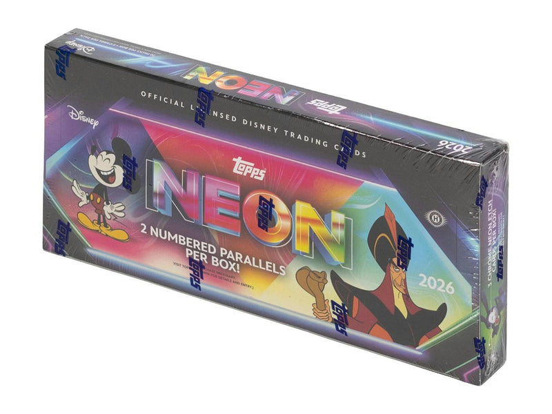 Topps 2026 Disney Neon Hobby Box