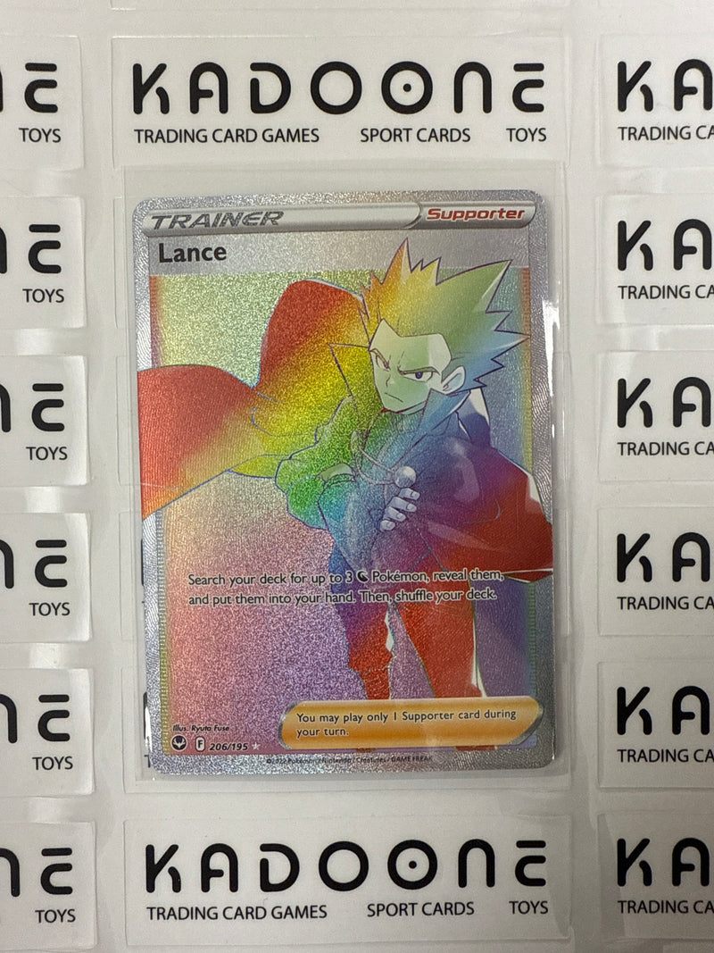 Pokemon Lance (Secret) 206/195
