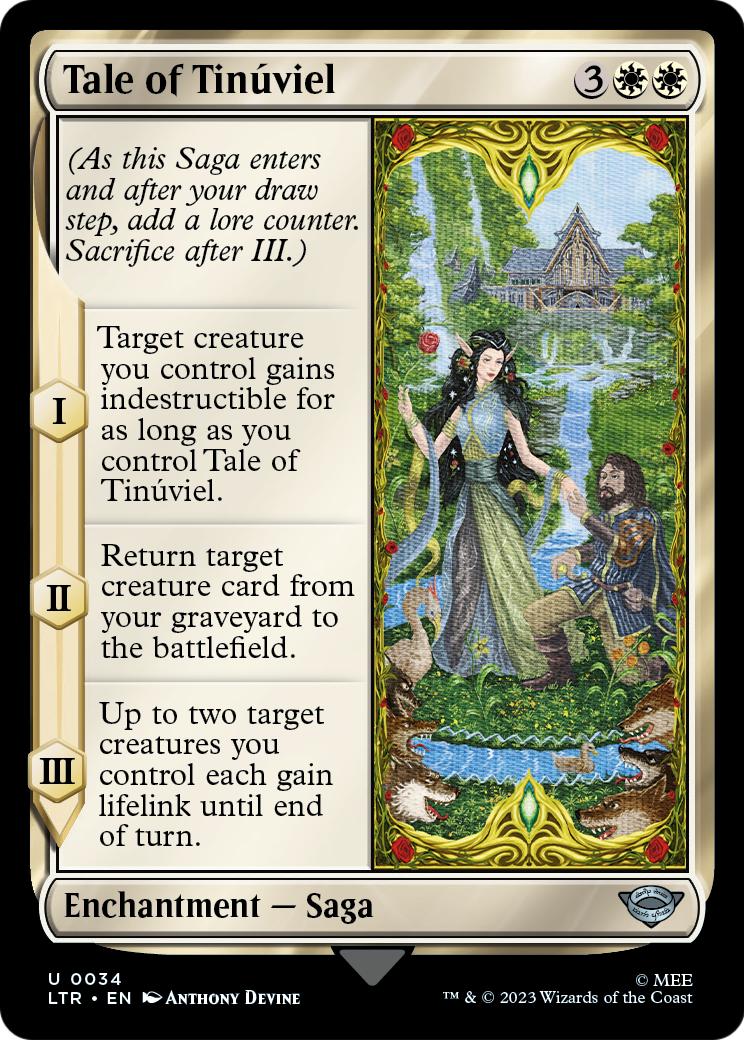 Tale of Tinuviel (LTR-034) - The Lord of the Rings: Tales of Middle-earth