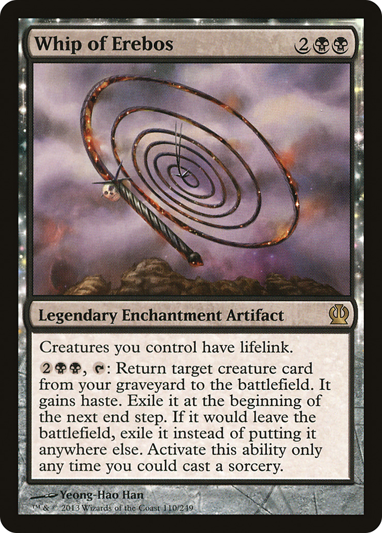 Whip of Erebos (THS-110) - Theros: (enchantment)