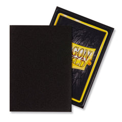 Dragon Shield Matte Dual Sleeves - Standard Size - 100ct - Black Rhipodon