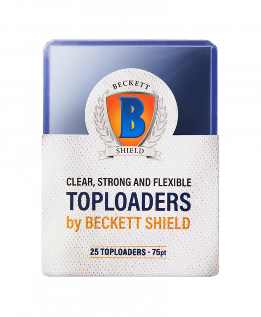 BECKETT SHIELD TOPLOADER 75PT 25CT