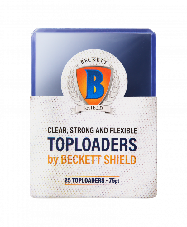 BECKETT SHIELD TOPLOADER 75PT 25CT