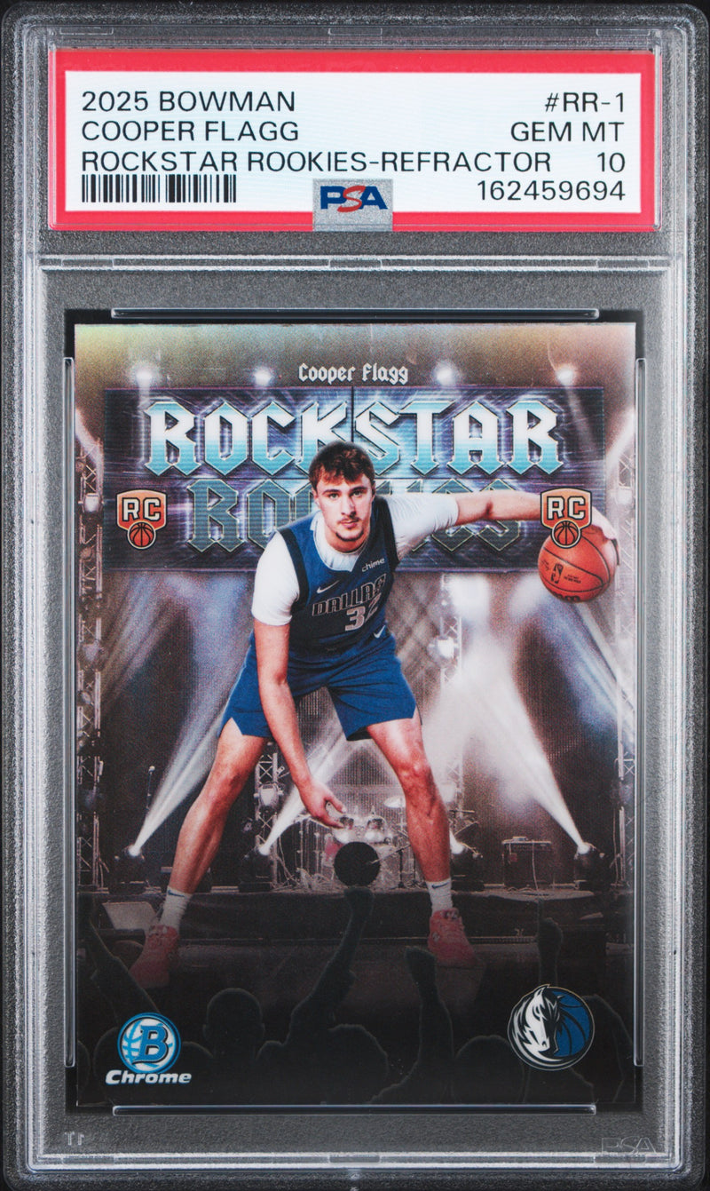2025 Topps Bowman Cooper Flagg RR-1 PSA 10