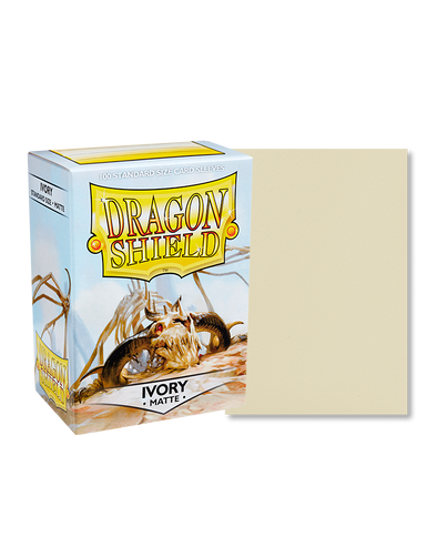 Dragon Shield Ivory Matte Standard Size 100ct