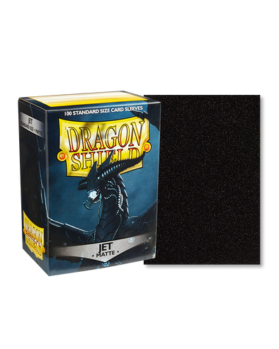 Dragon Shield Jet Matte Standard Size 100ct