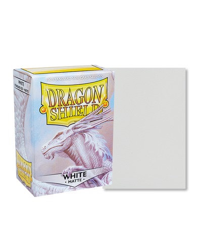 Dragon Shield White Matte Standard Size 100ct