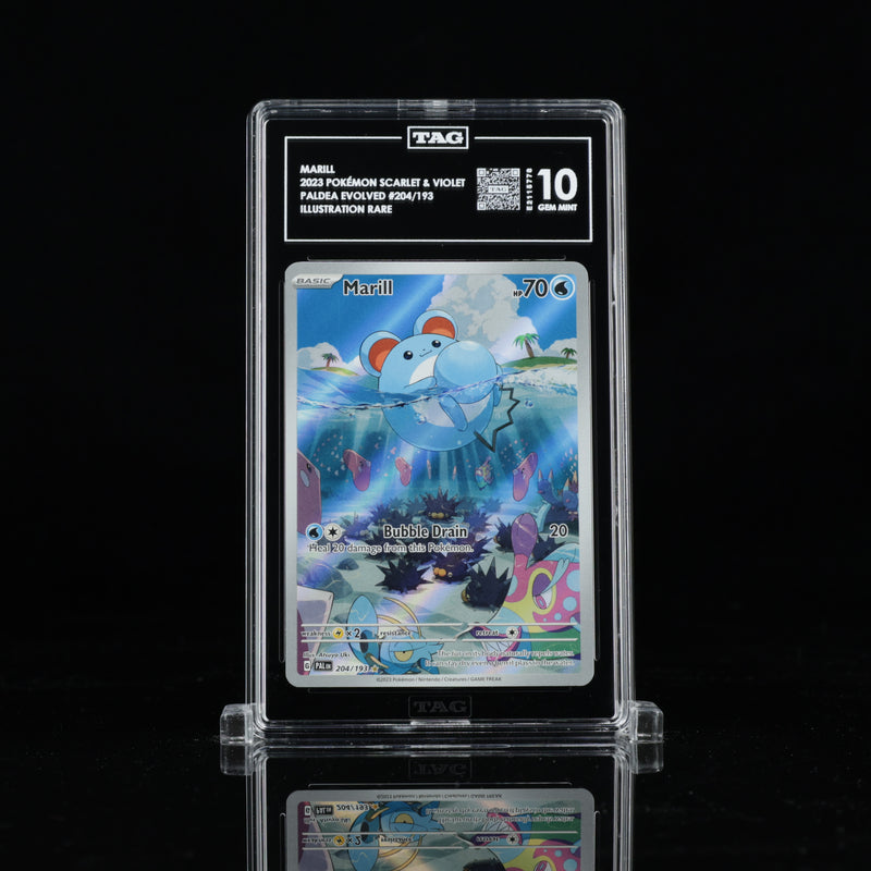 Pokémon 2023 Marill 204/193 TAG 10